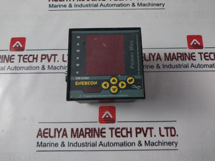 Enercon Em 6400 Digital Panel Meter 80 To 270V