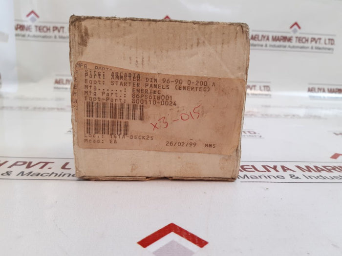 Enerdis 0-200 A Ammeter 