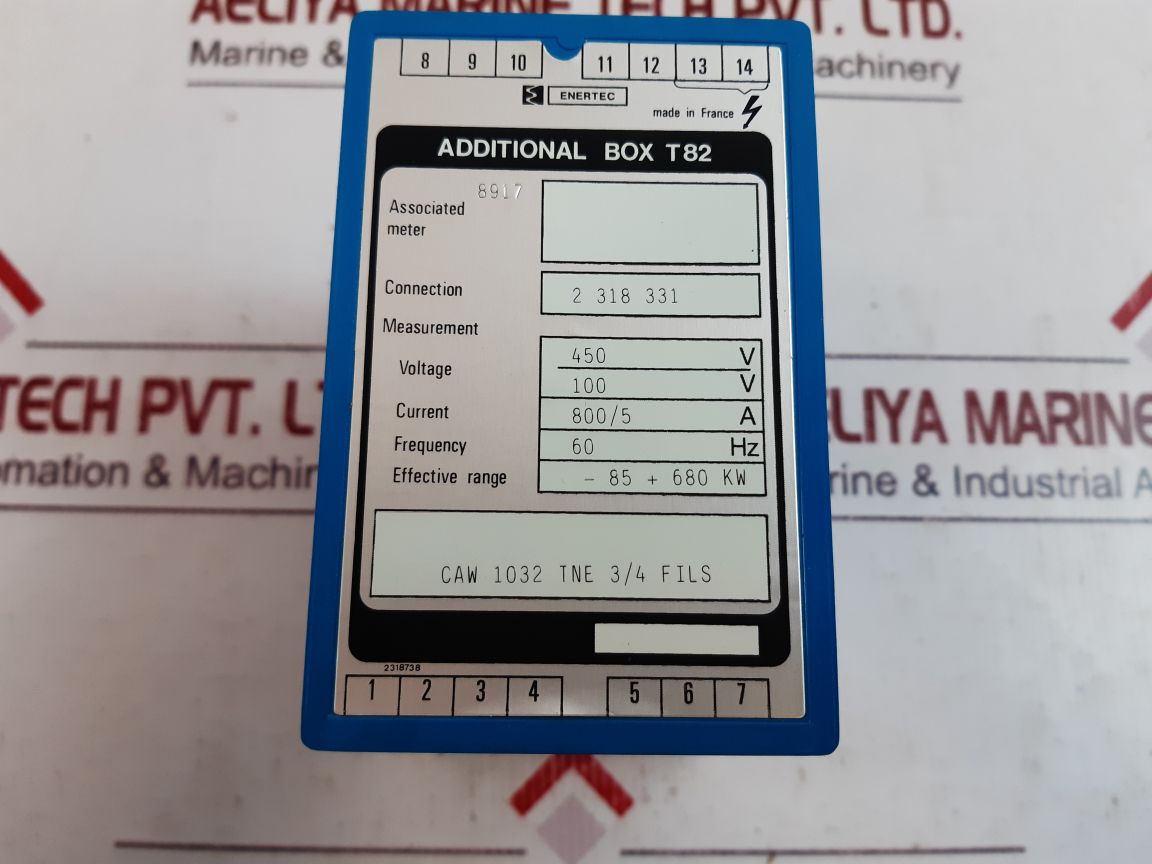 Enertec Additional Box T82 2318738