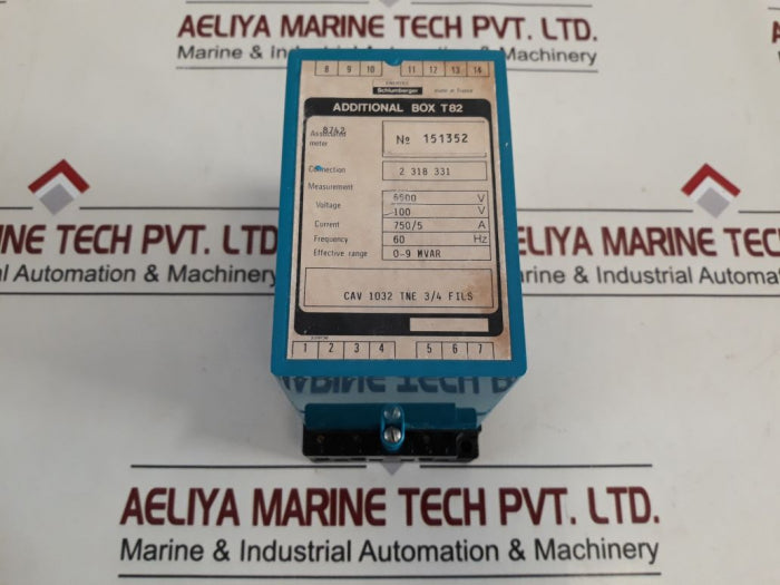 Enertec Cav 1032 Tne 3/4 Files Additional Box T82 60 Hz