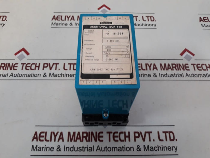 Enertec Caw 1032 Tne 3/4 Files Additional Box T82 100V