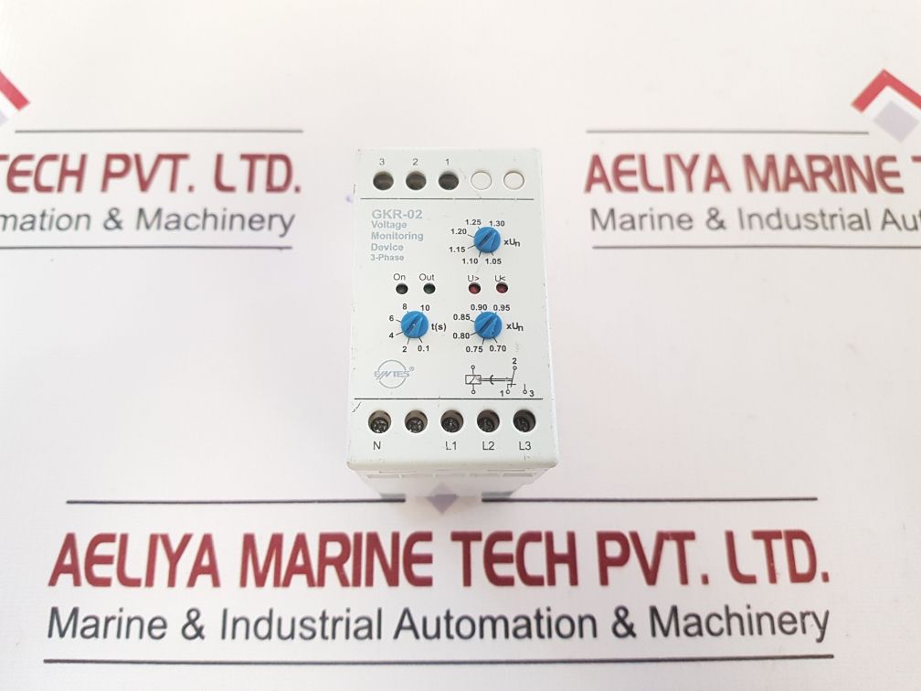 Entes Gkr-02 Voltage Monitoring Device 3-phase 50/60Hz