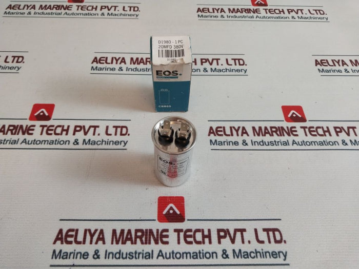 Eos Cbb65 Capacitor D1980 380Vac 50/60Hz