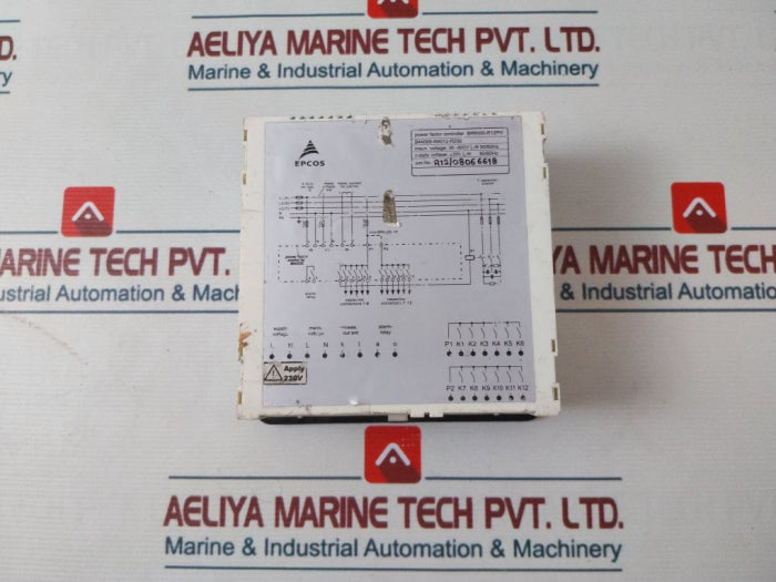 Epcos Br 6000 Power Factor Controller Br6000-r12Ph
