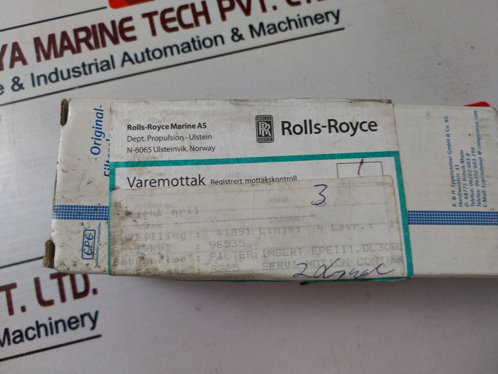 Epe 21.30 G130-s00-4-p Oil Filter 96535