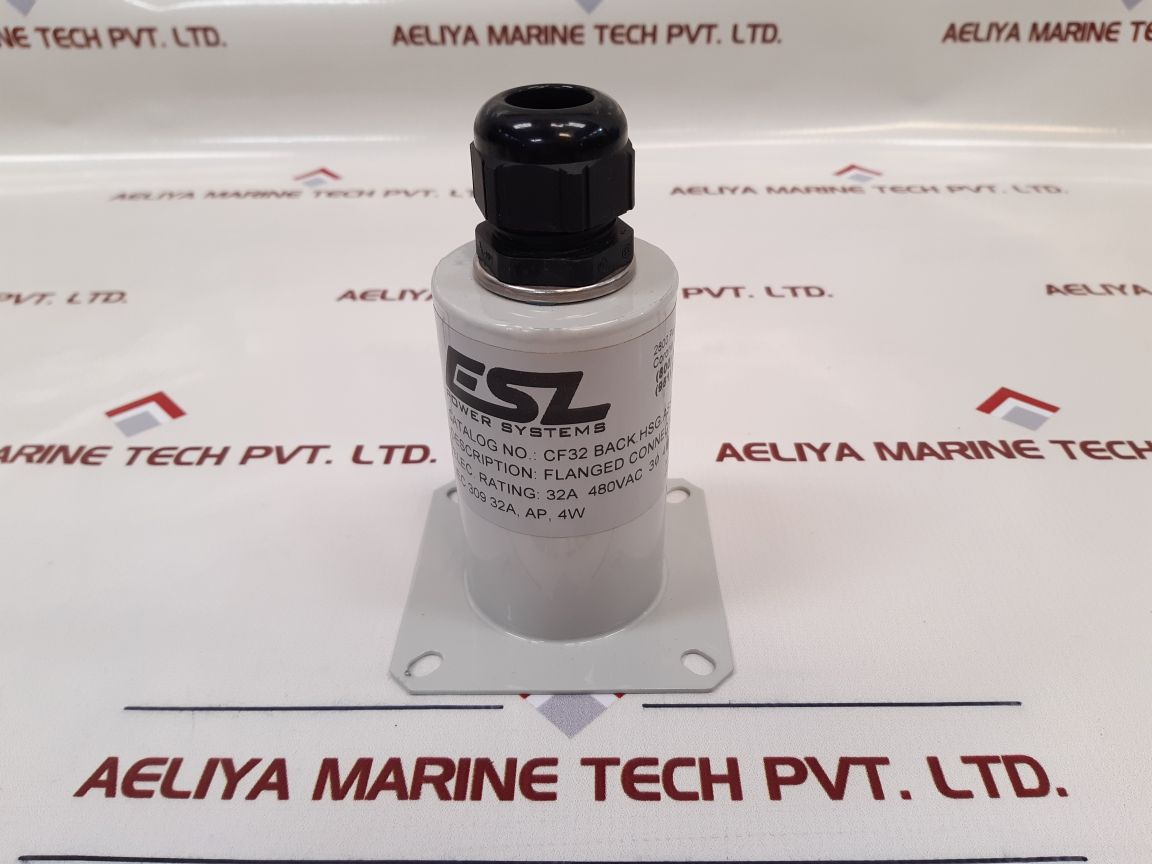 Esl Cf32 Back.Hsg.Assy Flanged Connector
