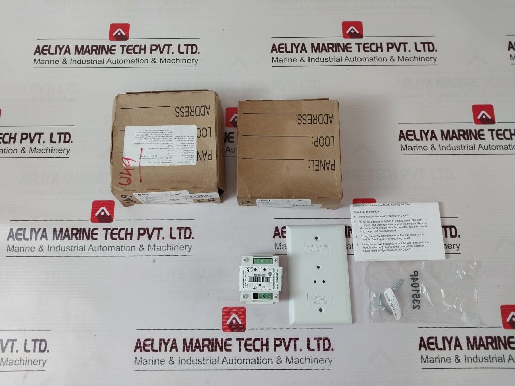 Est Siga-cr Control Relay Addressable Fire Alarm Module