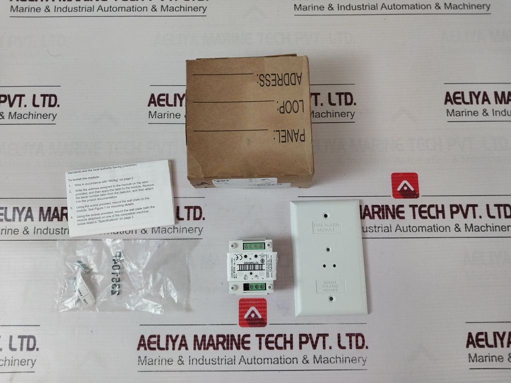 Est Siga-cr Control Relay Addressable Fire Alarm Module – Aeliya Marine