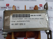Etaf Enschede Transformer 440V 230V 24V 100Va 250Va