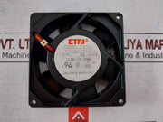 Etri 99Xu0182000 Cooling Fan 12/9W 135/105Ma 115V 50/60Hz