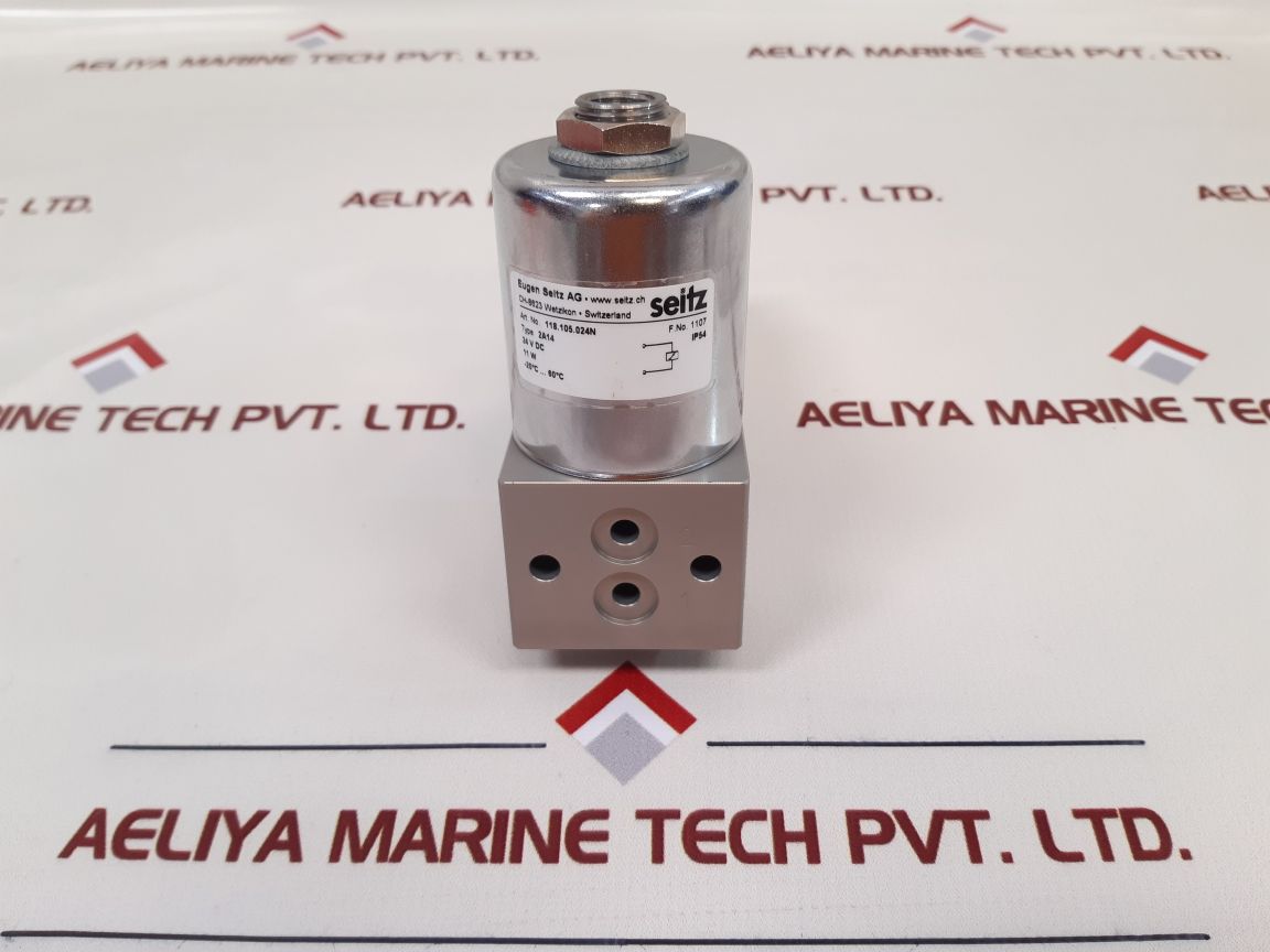 Eugen Seitz 117 3/2 Way Solenoid Valve 117.497.00