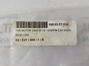 Euro-motors 82Ce-1305 Fan Motor 230V 50/60Hz 5/30W 0.20A