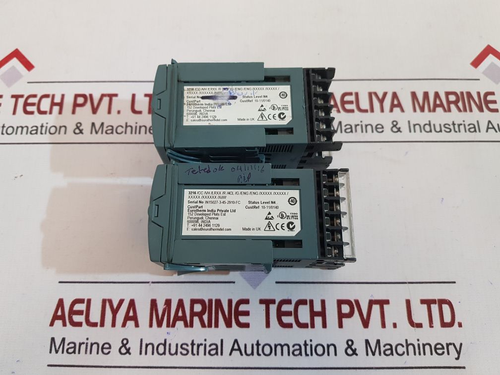 Eurotherm 3216 Temperature & Process Controller 3216/Cc/Vh/Lrxx/R/4Cl ...
