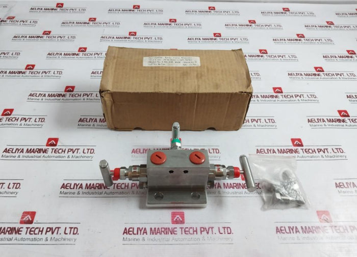 Excelock E306 Dm Three Valve Manifold 1/2" Npt (F) X Flg -6000 Psi 7461/001