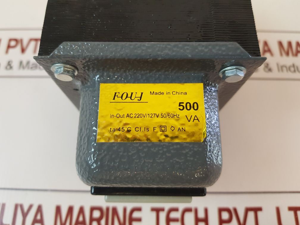 F-o-u-j 500 Va 50/60Hz Power Transformer 220V Ac
