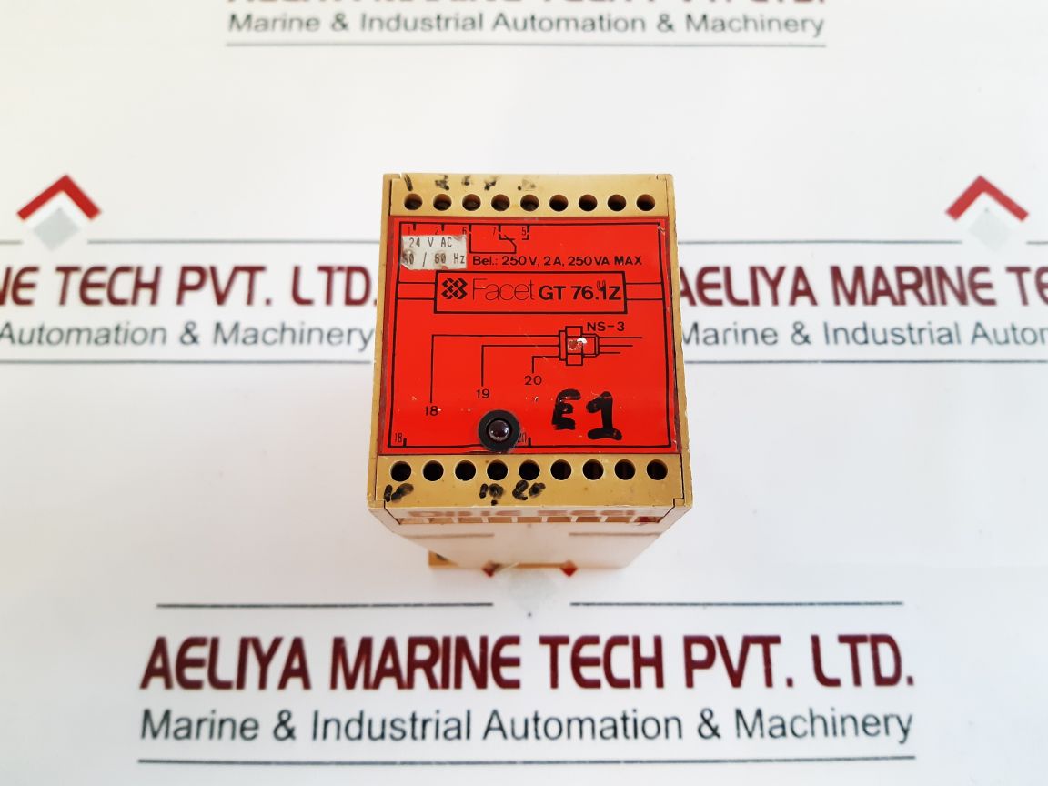 Facet Gt 76.1Z Relay 24V Ac 50/60 Hz