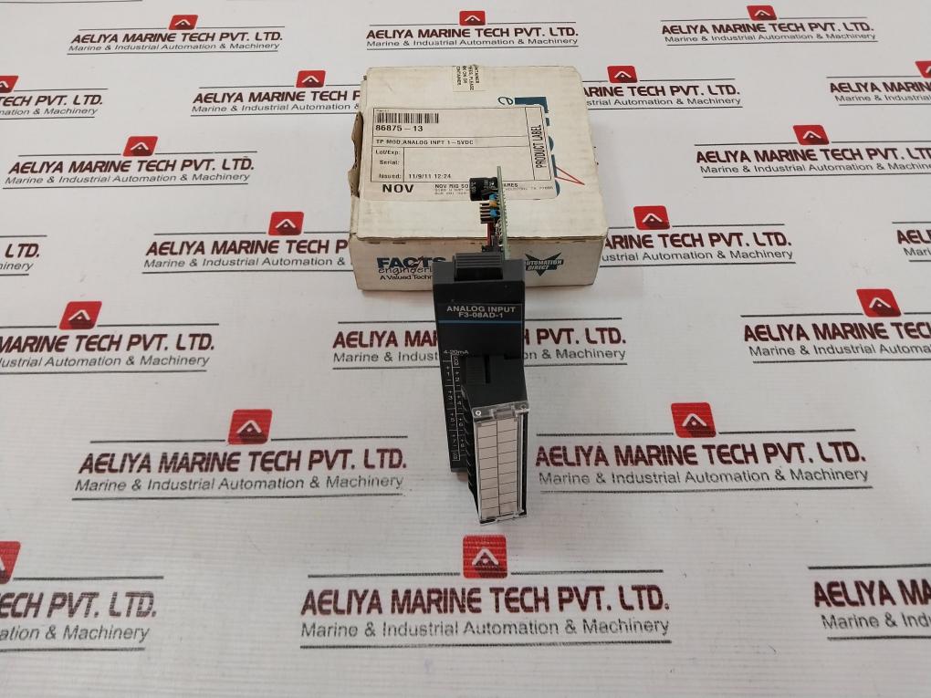 Facts F3-08Ad-1 Analog Input Module 86875-13