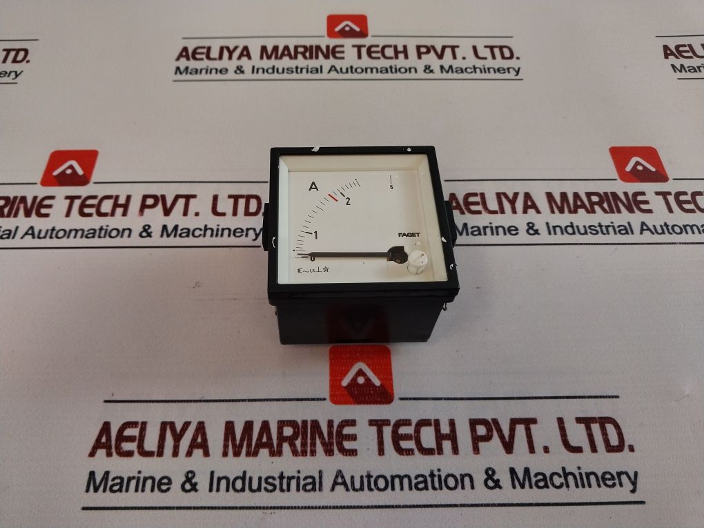 Faget 0-2/5A Ampere Panel Meter