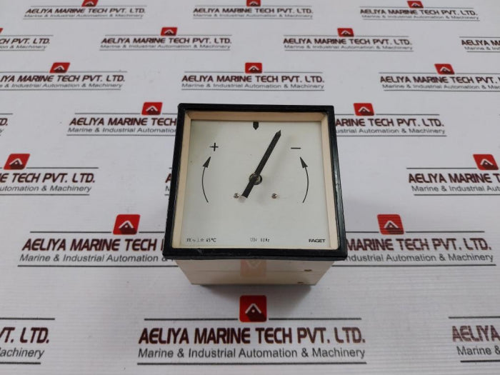 Faget 45°C Synchroscope Meter 120V 60Hz