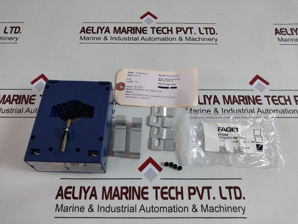 Faget Em228 6M2607 Current Transducer