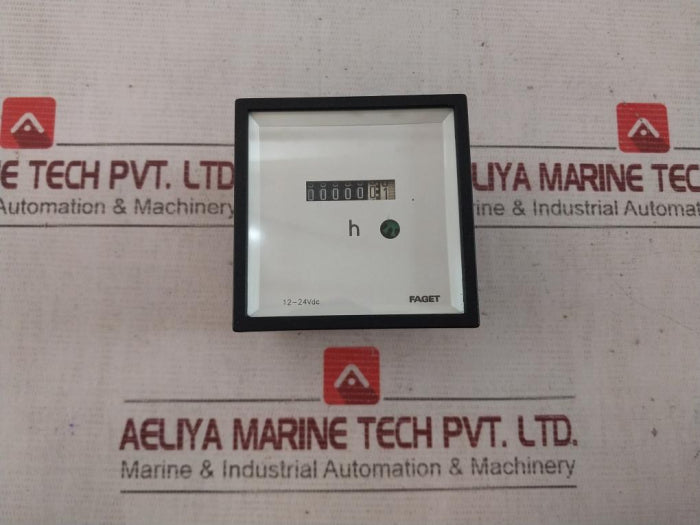 Faget Hour Meter 12-24Vdc A39176