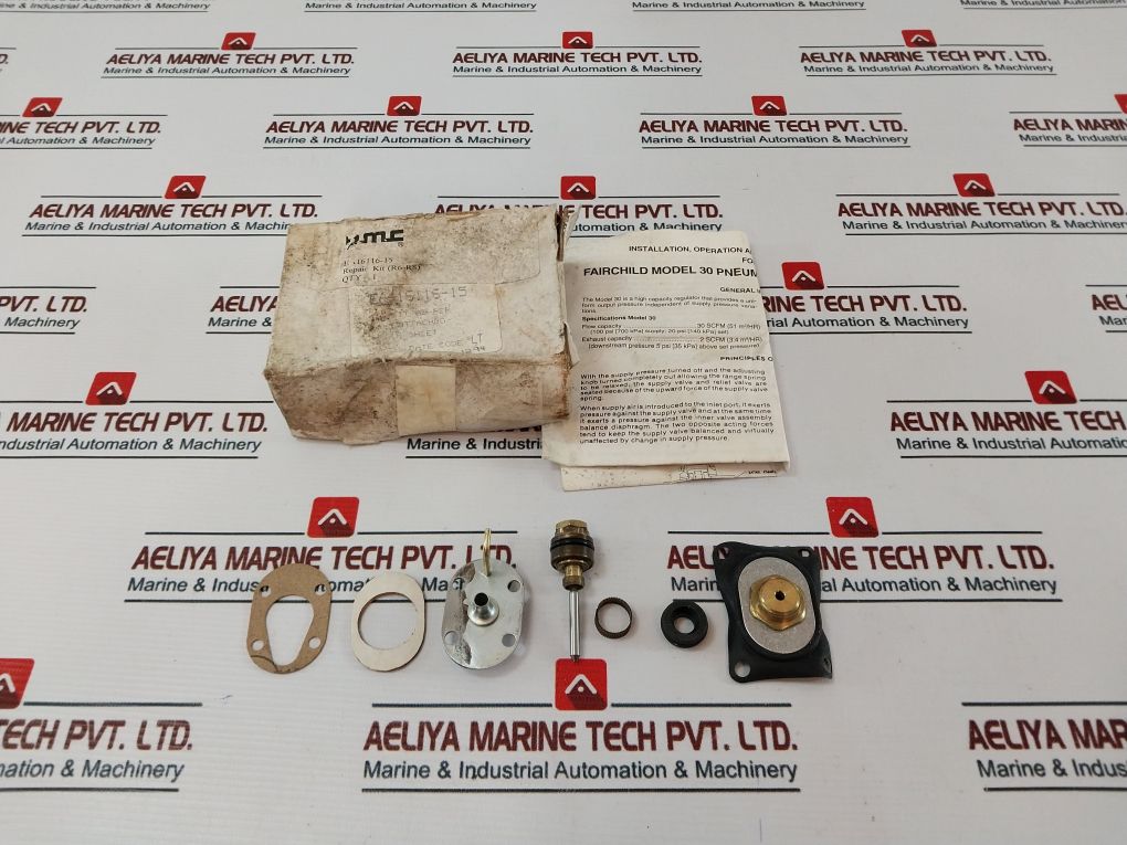 Fairchild Ea-16116-15 Pneumatic Pressure Regulator Repair Kit