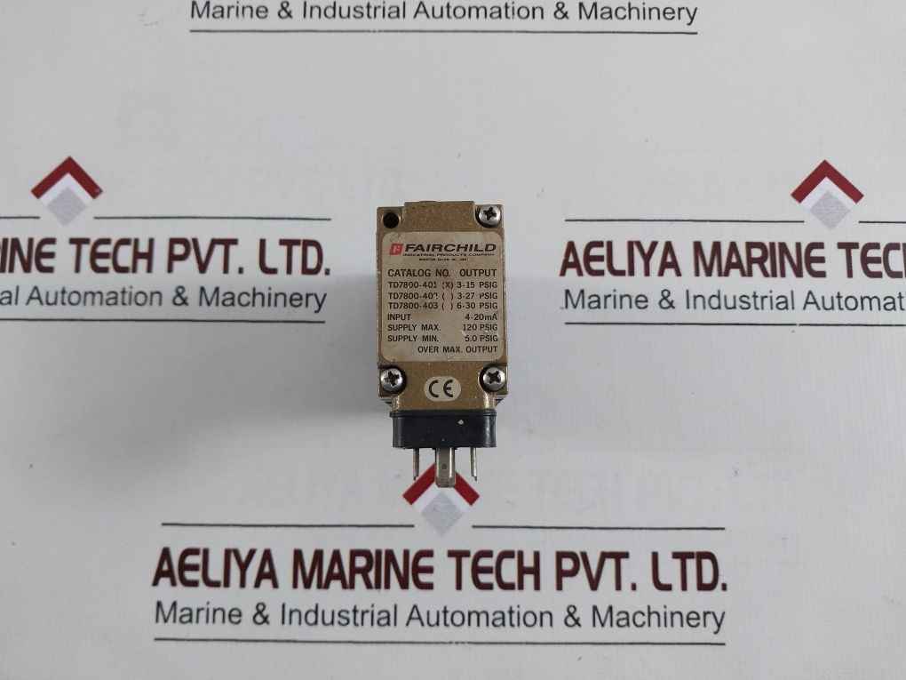 Fairchild Td7800-401 Transducer