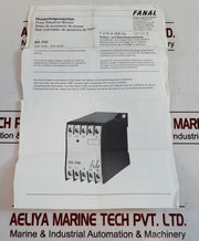 Fanal Elektrik Br-pw Phase-sequence Monitor Ac11 2.5A 220V~