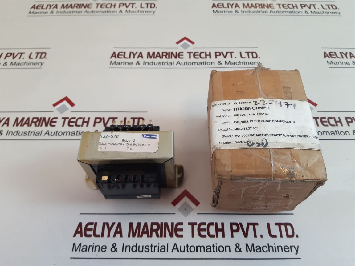 Farnell 432-520 Transformer