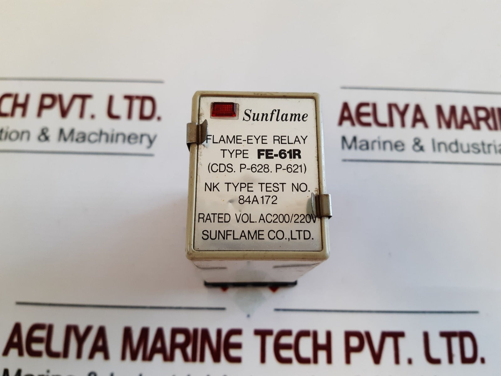 Sunflame Fe-61R Flame Eye Relay (Cds.P-628. P-621) Ac 200/220V