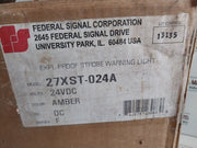 Federal Signal 27Xst-024A Explosion-proof Strobe Warning Light 24Vdc