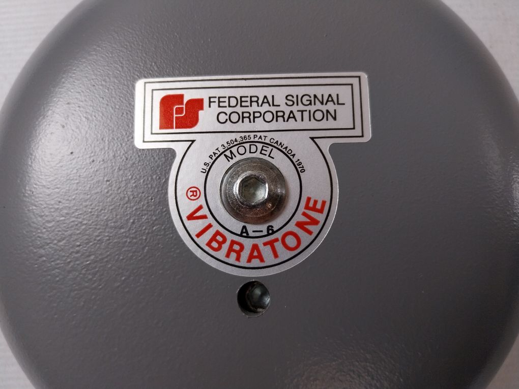 Federal Signal A-6 Vibration Bell