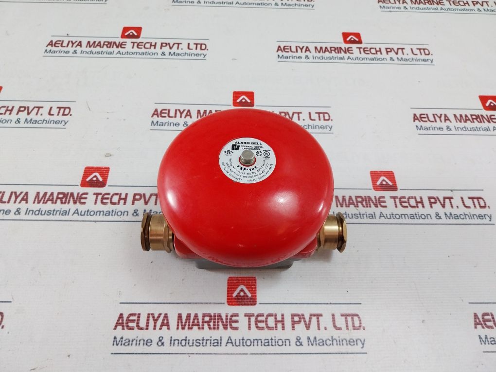 Federal Signal Fsf-106 Fire Audible Signal Tone Bell Fire Safety Alarm