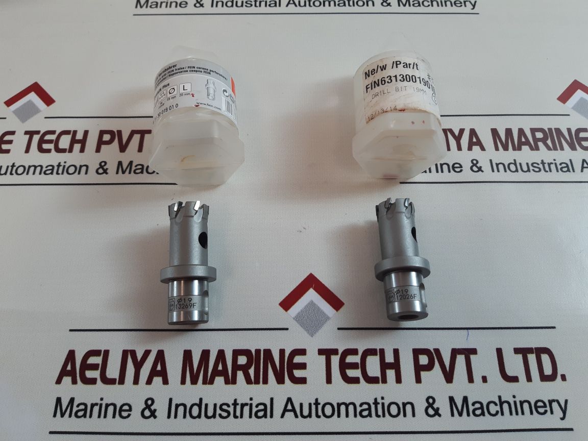 Fein 63130019010 19mm carbide core drill bit with quickin-plus holder