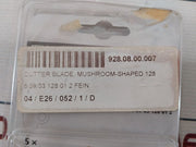 Fein 6 39 03 128 01 2 Mushroom Shaped Cutter Blade For Supercut Set