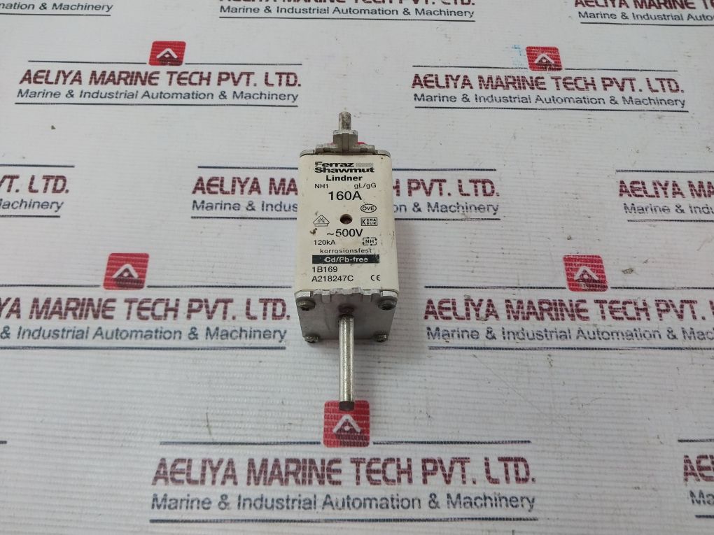 Ferraz Shawmut Lindner Nh1 Gl/Gg Fuse-links 160A 500V Ac