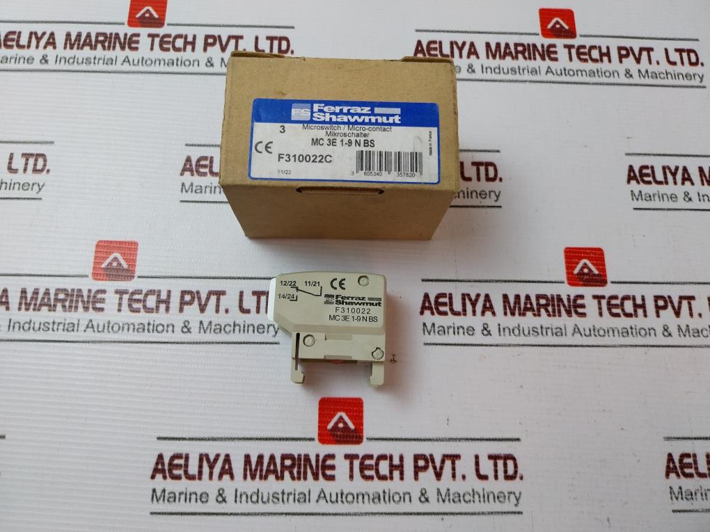 Ferraz Shawmut Mc 3E 1-9 N Bs Micro Switch F310022