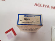 Lot of 10X Ferraz Shawmut TRM5 Tri-onic Fuses Time Delay Fuse-5a