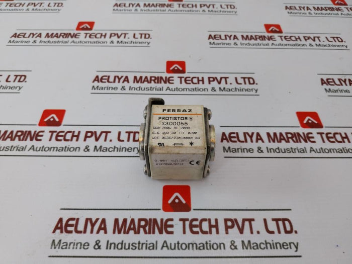 Ferraz X300055 660-700V Ac Ac Fuse Vde 0636/23 Class Ar