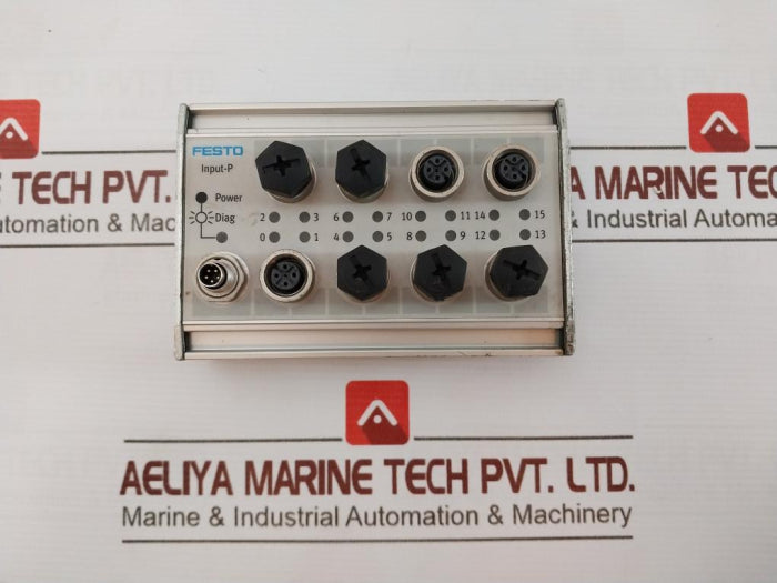 Festo Cp-e16-m12X2 5 Pol Input Module 175561 X107