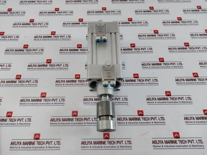 Festo Dsbc-100-80-ppsa-n3 Pneumatic Cylinder Vfof-le-bah-g14-q8
