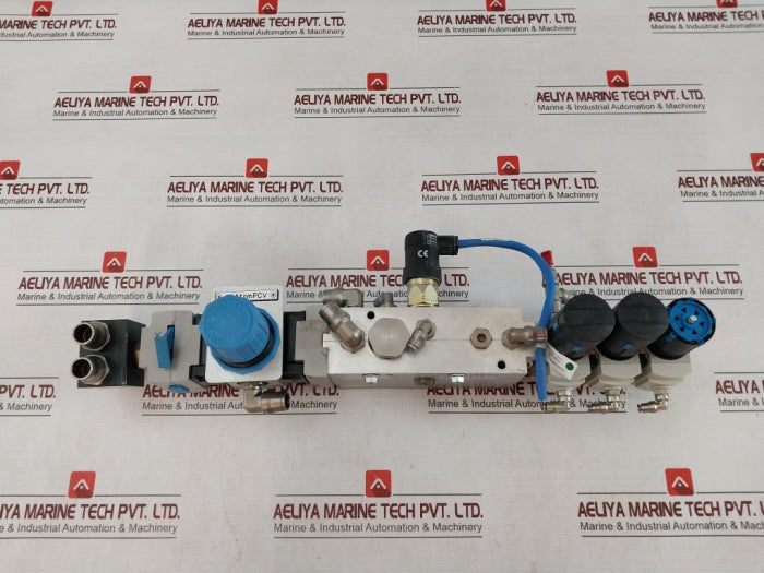 Festo Hea‐M2‐G1/2 Pneumatic Service‐Unit Assy Air Prep Manifold Ms4‐Lrb Pev‐1/4A