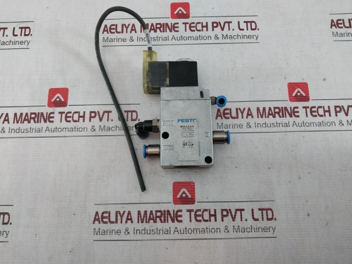 Festo Mfh-3-1/4-s Solenoid Valve 7959 W702 138,120Psi 42Vac 50/60Hz