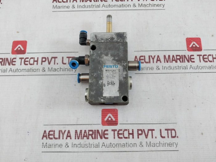 Festo Mfh-5-1/4-s Solenoid Valve 0-8 Bar 0-120 Psi 17-120Psi