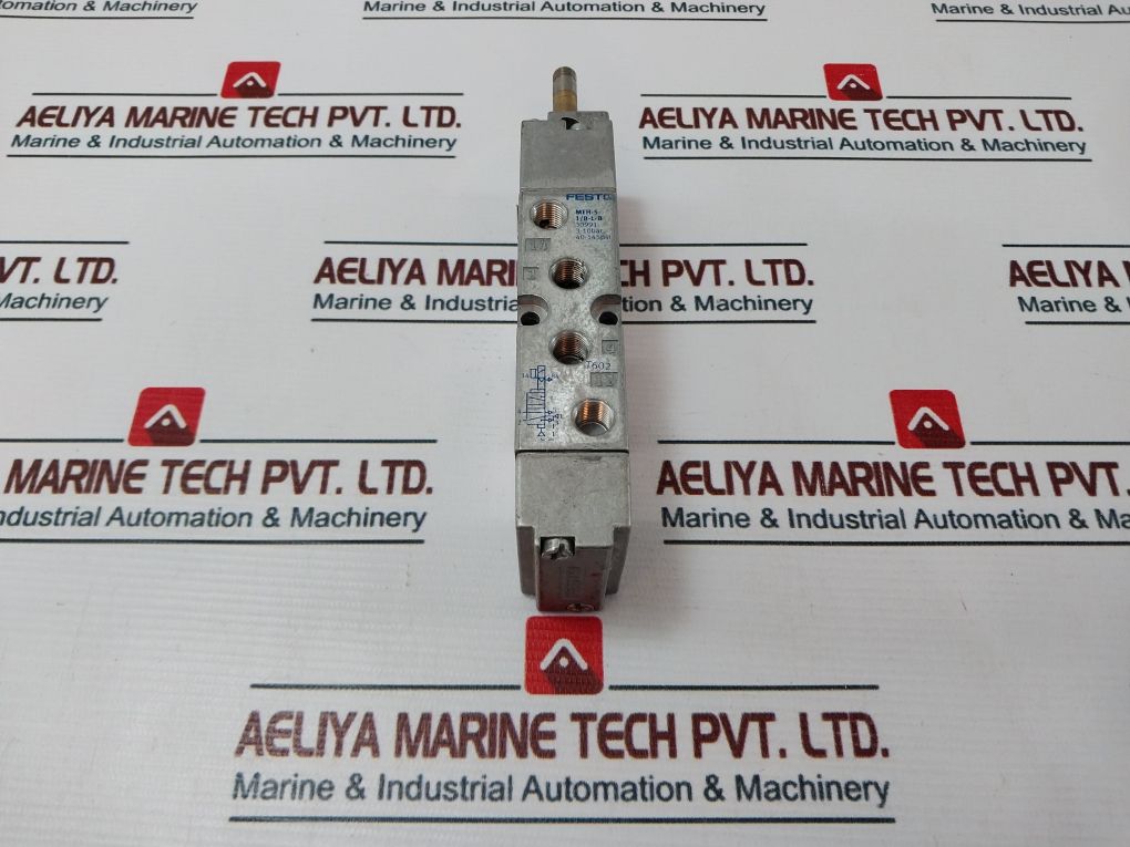 Festo Mfh-5-1/8-l-b Pneumatic Solenoid Valve 3-10 Bar