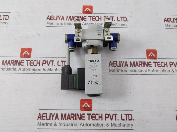 Festo Pev-1/4-b 10773 Adjustable Plc Pressure Switch 24Vdc 250Vac