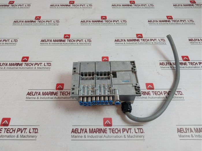 Festo Vmpa-kms1-24-5 Pneumatic Solenoid Valve Manifold Assembly 1 -0,9-10Bar