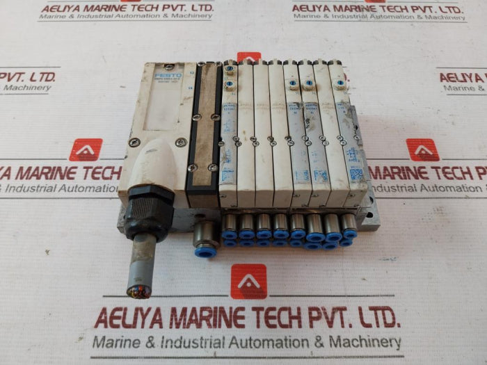 Festo Vmpa-kms1-24-5 Pneumatic Solenoid Valve Manifold Assy 3-8Bar Hw1104