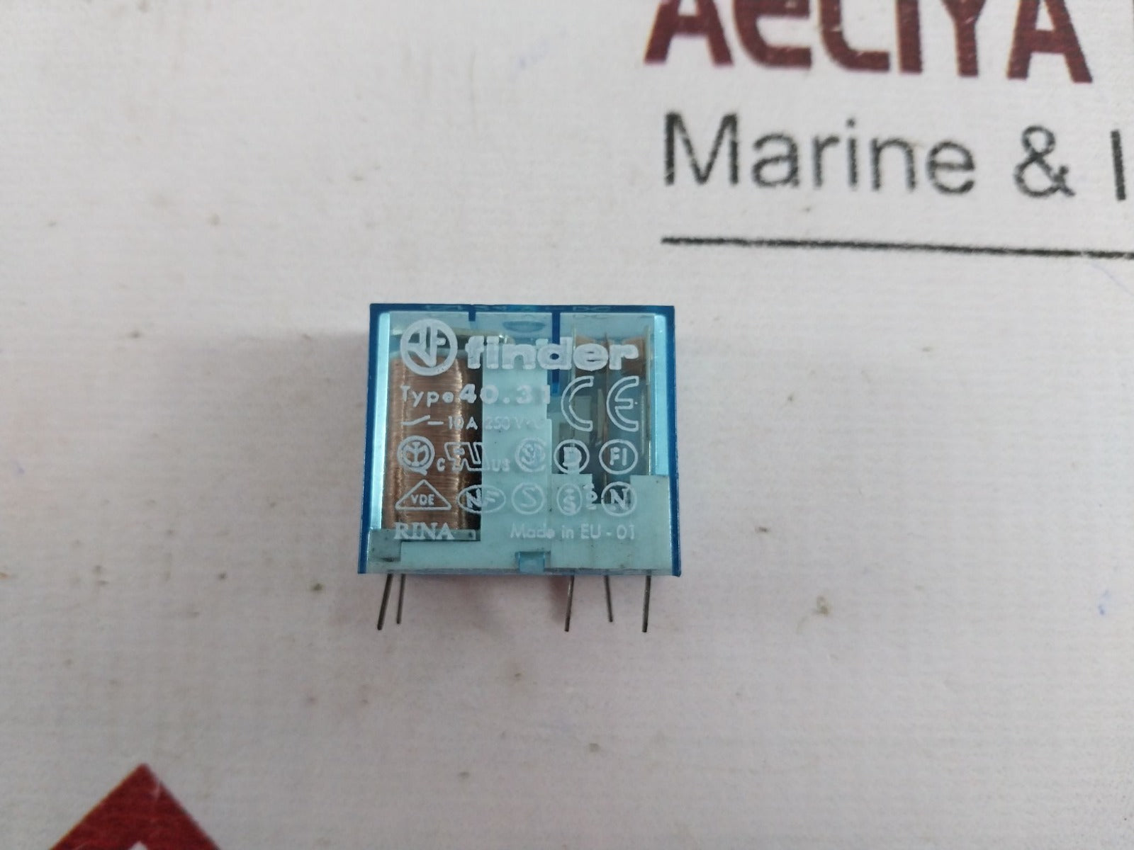 Lot Of 9X Finder 40.31 Power Relay 10A 250V Ac