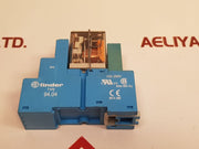 Finder 55.34.8.110.0040 Relay Coil With Socket 94.04 10A 250V